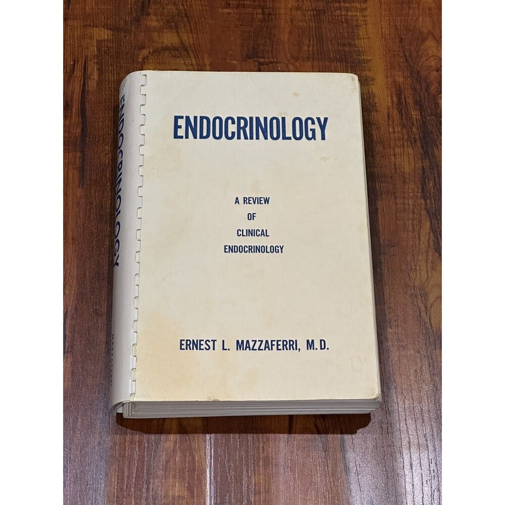 Endocrinology: A Review of Clinical Endocrinology by Ernest L. Mazzaferri M. D.